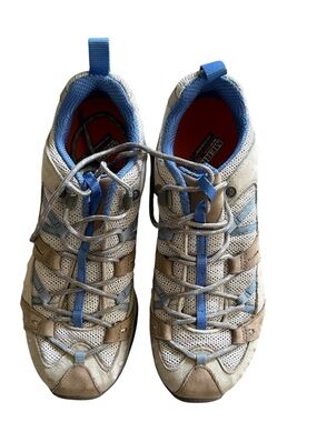 Merrell Siren Sport 2 Beige and Light Blue Women's Hiking Sneakers